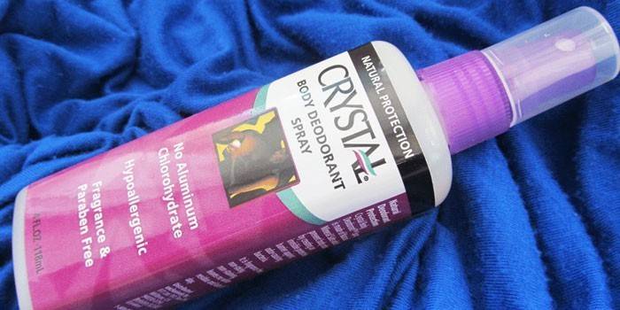 Desodorante natural Spray Body Desodorante Spray Crystal