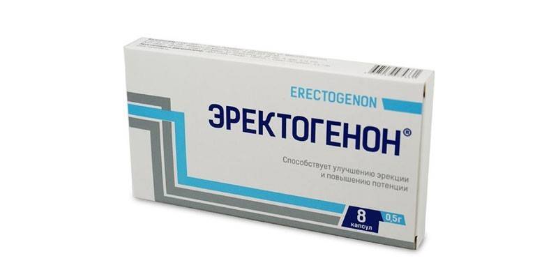 Erektogénové pilulky