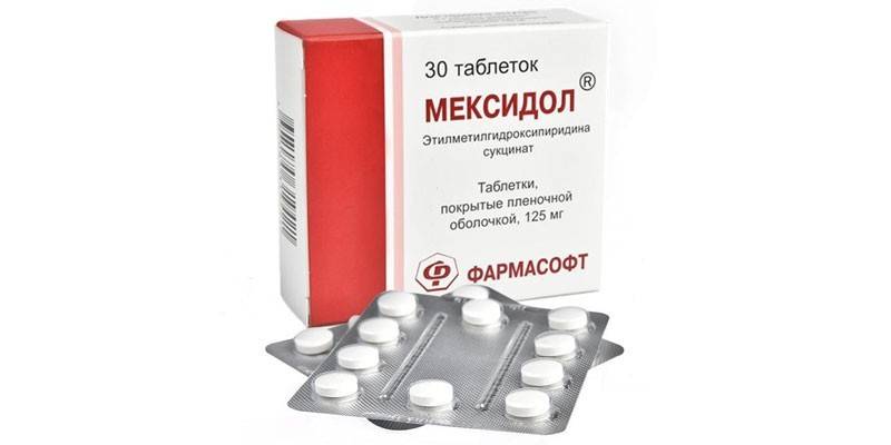 Mexidol tabletleri
