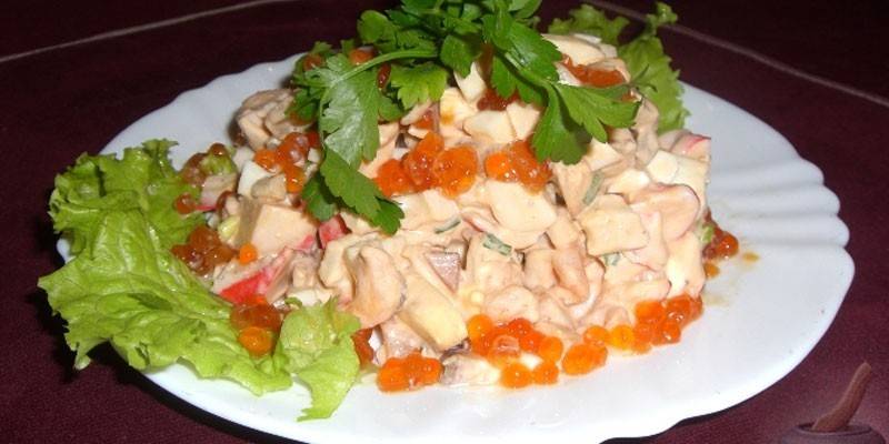 Ensalada de mariscos