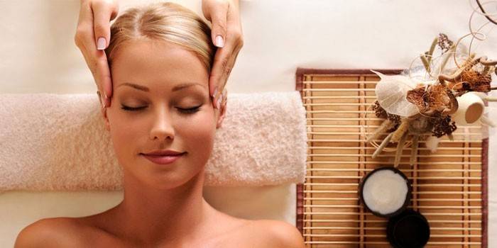Massagem facial