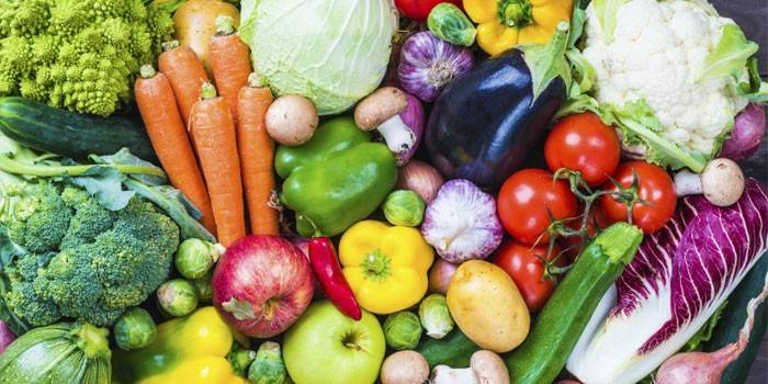 Verduras y frutas