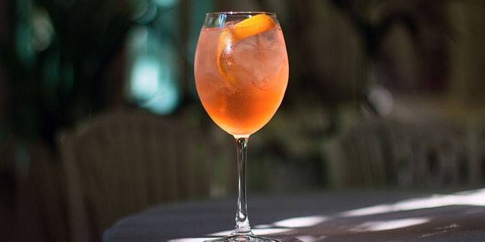 Seringa de Cocktail Aperol