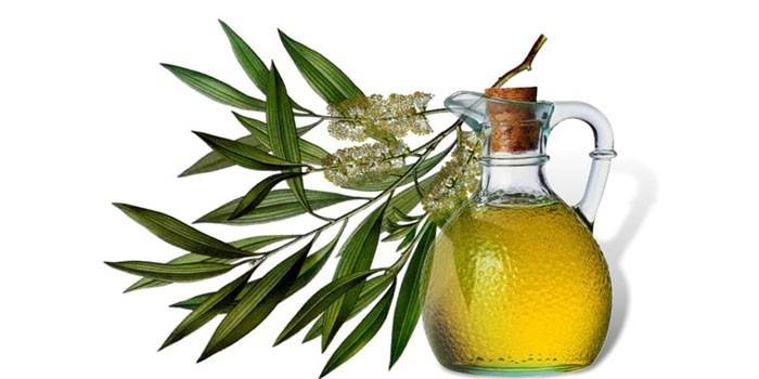 Aceite en una botella