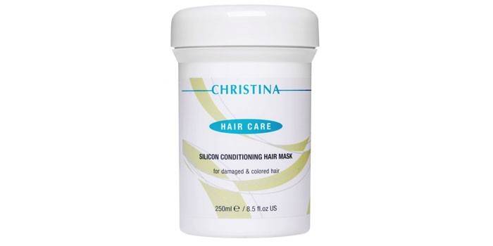 Máscara de cabelo de silicone Christina