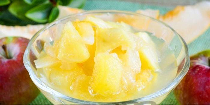 Dżem z jabłka i melona