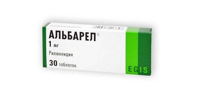 Наркотикът Албарел