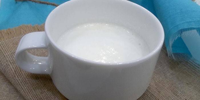 Leche con refresco