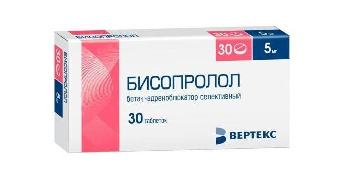 Tabletki bisoprololu