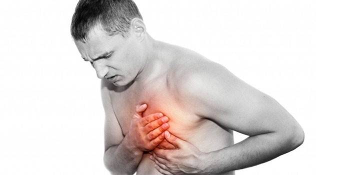 Dolor en el corazón