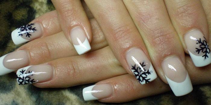 Manicura francesa