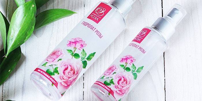 Rosa da Criméia para pescoço de cara e decote