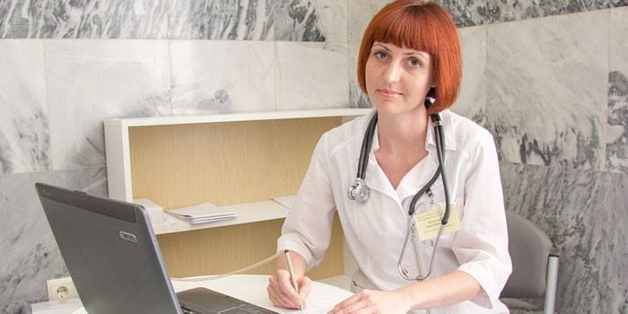 Doctora en el trabajo