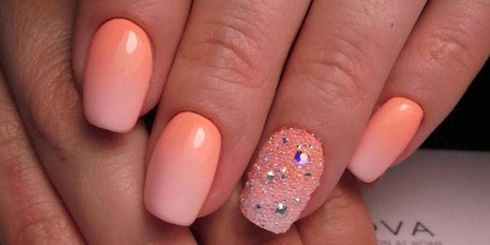 Efeito Ombre nas unhas