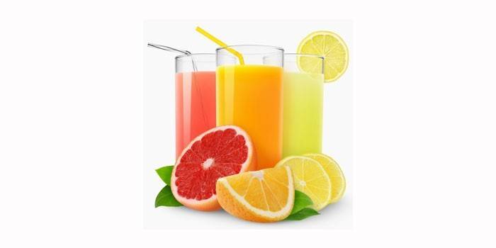 Jugos cítricos