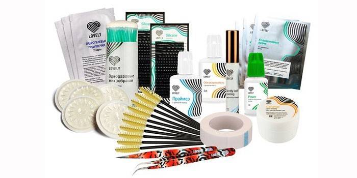 Kit de extensión de pestañas