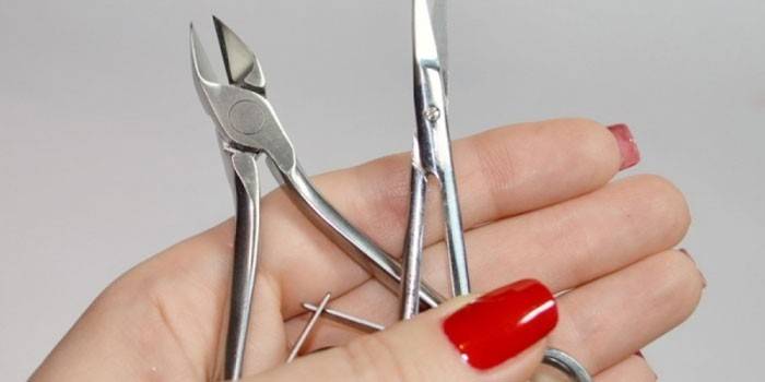 Ferramentas de nitidez para manicure