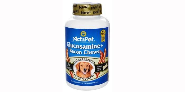 Vitamíny pre psov Actipet Glukosamin +