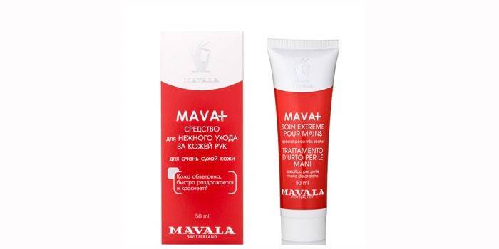 Produtos de cuidado suave de Mava +