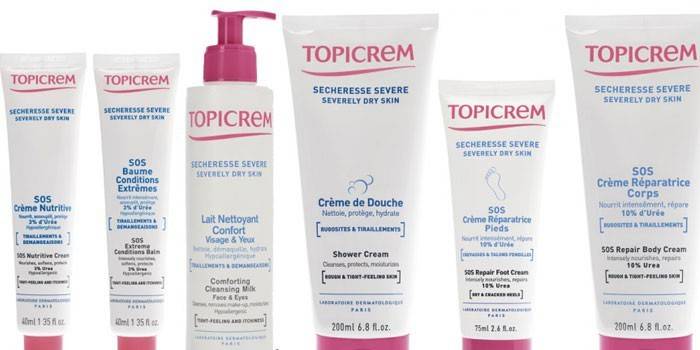 Línea de productos Topikrem