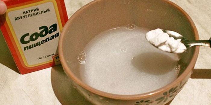 Solução de soda