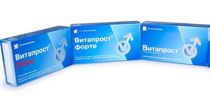 Preparaty Vitaprost w opakowaniach