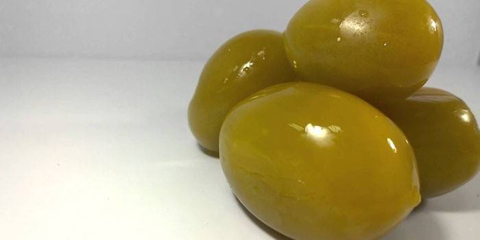 Tomates verdes em conserva