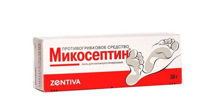Mycoseptin masť v balení