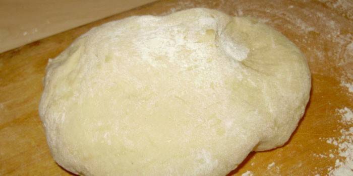Masa hervida con huevo