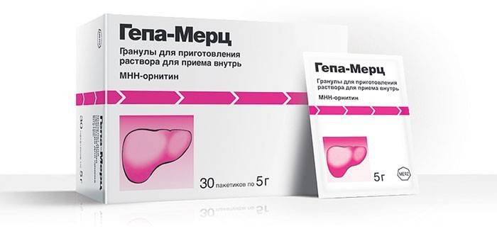 Granule Hepa-Merz v jednom balení