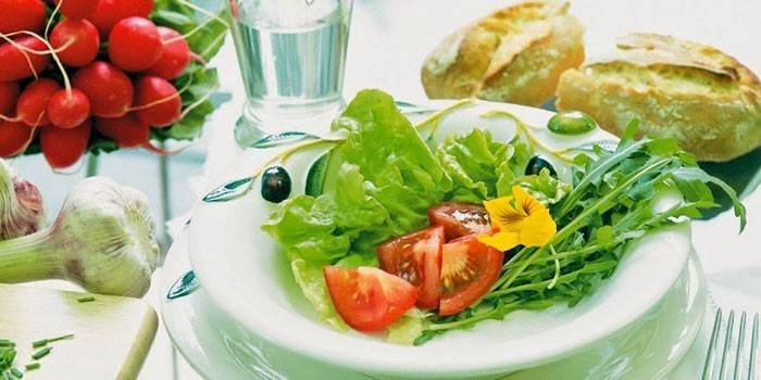 Legumes em um prato