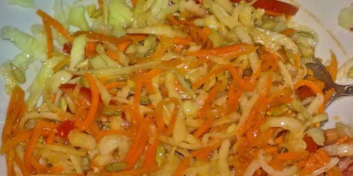 Legumes de estilo coreano