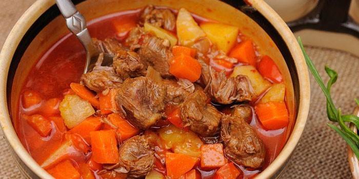 Goulash Húngaro Grosso com Carne