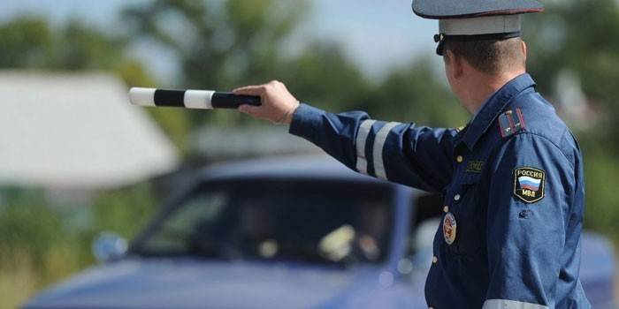 Inspector de policía de tránsito