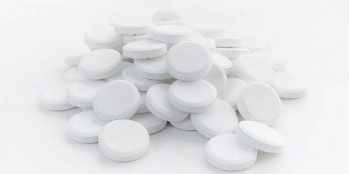 Pastillas blancas