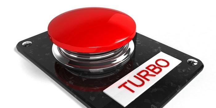 Tlačidlo Turbo