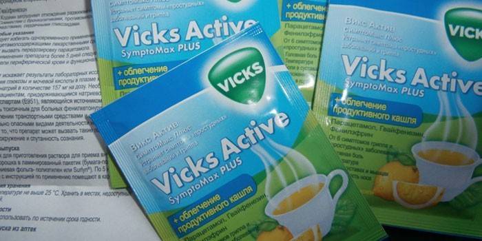 Proszek Vicks Asset w saszetce
