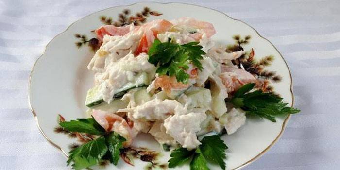 Aperitivo em um prato