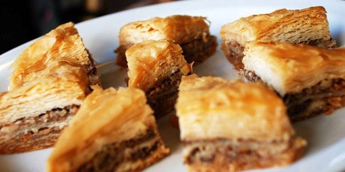 Baklava grego da receita