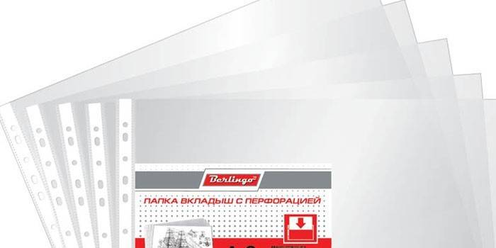 Perforowane wkładki do folderów