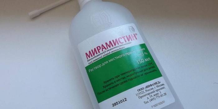 Miramistin en el paquete
