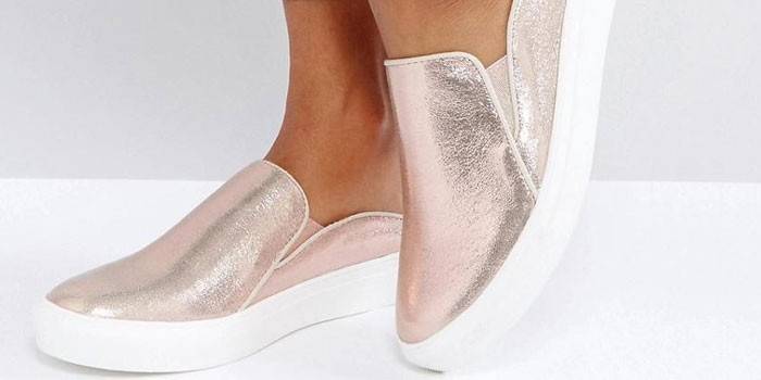 Senhorita Selfridge 1084495 Tênis De Veludo Rosa