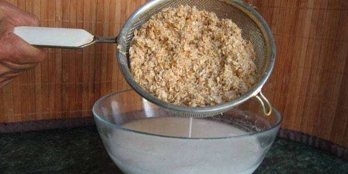 Infusión de avena