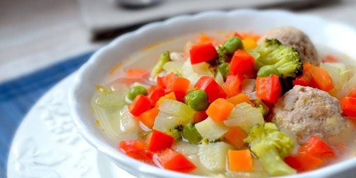 Caldo de verduras