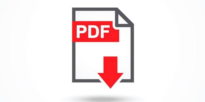 Ikona súboru PDF
