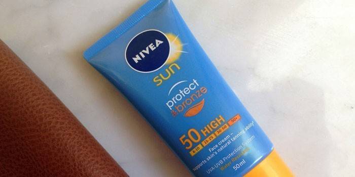 Protector bronceador Nivea