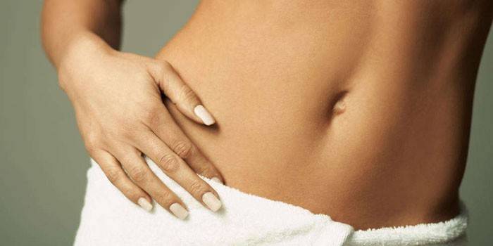 Área da barriga