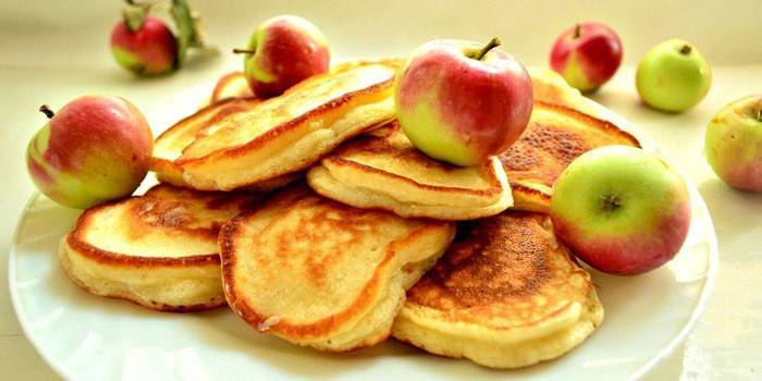 Fritre a jablká