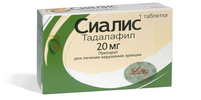 Tabletki Cialis w opakowaniu