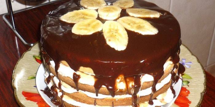 Domowe ciasto bananowe